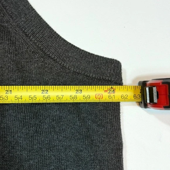 Daniel Cremieux Classics Men'sFull Zip Fleece Lined Vest Dark Gray Black Size XL - Picture 8 of 8